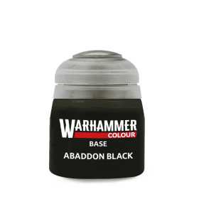 Abaddon Black base Citadel colore Warhammer