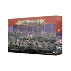 THE DECADENT HOST la schiera decadente HEDONITES OF SLAANESH forza da battaglia BATTLEFORCE warhammer AGE OF SIGMAR età 12+