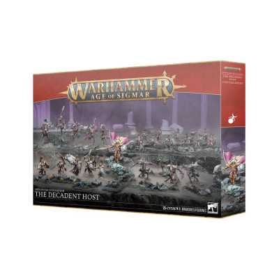 THE DECADENT HOST la schiera decadente HEDONITES OF SLAANESH forza da battaglia BATTLEFORCE warhammer AGE OF SIGMAR età 12+