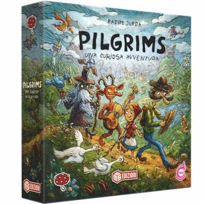 PILGRIMS una curiosa avventura GIOCO DA TAVOLO ms edizioni IN ITALIANO età 10+