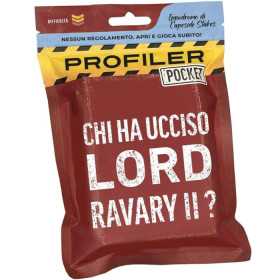CHI HA UCCISO LORD RAVVARY II? gioco di investigazione PROFILER POCKET ms edizioni IN ITALIANO età 14+