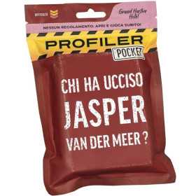 CHI HA UCCISO JASPER VAN DER MEER? gioco di investigazione PROFILER POCKET ms edizioni IN ITALIANO età 14+