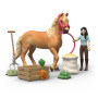 IL SET DI CURA DI EMILY animali HORSE CLUB in resina SCHLEICH 42797 età 4+