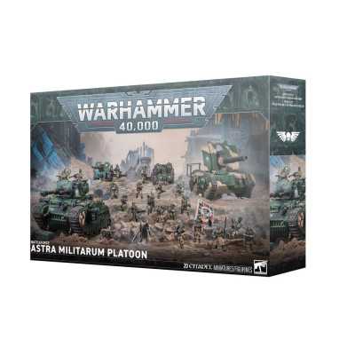 PLOTONE DELL'ASTRA MILITARUM forza da battaglia BATTLEFORCE warhammer 40k CITADEL età 12+