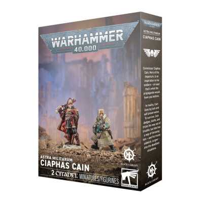 CIAPHAS CAIN set di miniature ASTRA MILITARUM warhammer 40k CITADEL età 12+