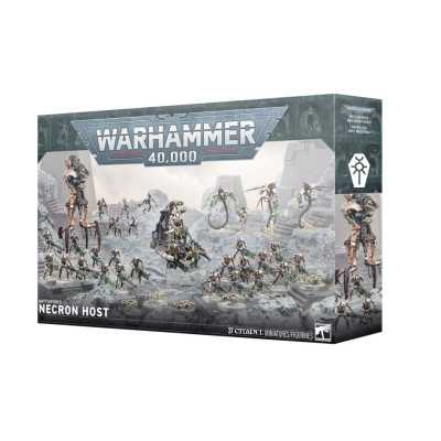 NECRON HOST schiera necron WARHAMMER 40K forza da battaglia BATTLEFORCE età 12+