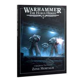 ZONE MORTALIS manuale JOURNAL TACTICA warhammer THE HORUS HERESY supplemento IN INGLESE età 12+