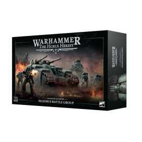 MAXIMUS BATTLE GROUP set di miniature LEGIONES ASTARTES warhammer THE HORUS HERESY età 12+