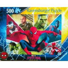 PUZZLE 500 PEZZI ravensburger SPIDER MAN originale JIGSAW brand new day