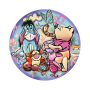 PUZZLE 500 PEZZI ravensburger WINNIE THE POOH originale JIGSAW disney ROUND
