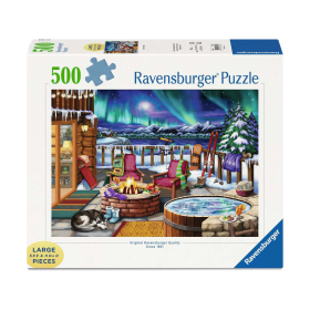 PUZZLE 500 PEZZI ravensburger AURORA BOREALE originale JIGSAW northern lights XL