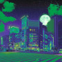 PUZZLE 500 PEZZI ravensburger TOKYO NEON originale JIGSAW round QUADRATO