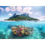 PUZZLE 500 PEZZI ravensburger ISLAND WATERSCAPE originale JIGSAW paesaggio acquatico dell'isola