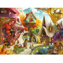 PUZZLE 500 PEZZI ravensburger HOME SWEET HOME originale JIGSAW casa dolce casa
