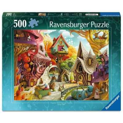 PUZZLE 500 PEZZI ravensburger HOME SWEET HOME originale JIGSAW casa dolce casa