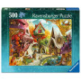 PUZZLE 500 PEZZI ravensburger HOME SWEET HOME originale JIGSAW casa dolce casa