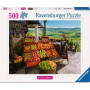 PUZZLE 500 PEZZI ravensburger MERCATO ORTOFRUTTICOLO originale JIGSAW croazia VEGETABLES MARKET