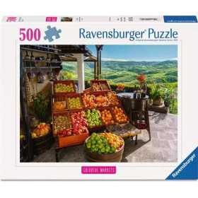 PUZZLE 500 PEZZI ravensburger MERCATO ORTOFRUTTICOLO originale JIGSAW croazia VEGETABLES MARKET