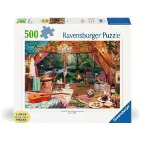 PUZZLE 500 PEZZI ravensburger COZY GLAMPING originale JIGSAW large format XXL