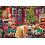PUZZLE 500 PEZZI ravensburger COZY CHRISTMAS RETREAT originale JIGSAW large format XXL natale