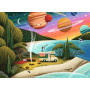 PUZZLE 500 PEZZI ravensburger CAMP SIGHT originale JIGSAW campo visivo