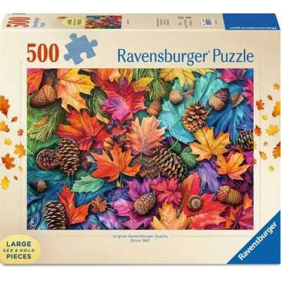 PUZZLE 500 PEZZI ravensburger RICCHEZZE D'AUTUNNO originale JIGSAW autumn riches