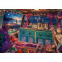 PUZZLE 1000 PEZZI ravensburger CAMPING CAR originale VIEW FROM MY WINDOW NO 2 softclick