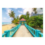 PUZZLE 1000 PEZZI ravensburger COLORFUL BRIDGE IN MALAYSIA originale PONTE IN MALESIA softclick