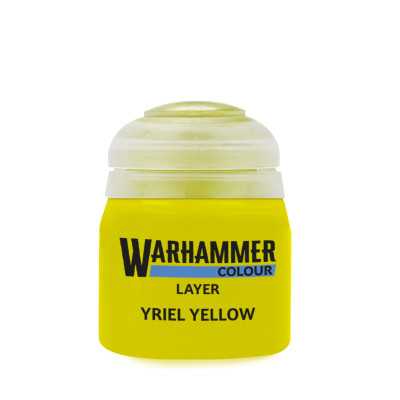 YRIEL YELLOW colore LAYER WARHAMMER Games Workshop GIALLO 12 ml
