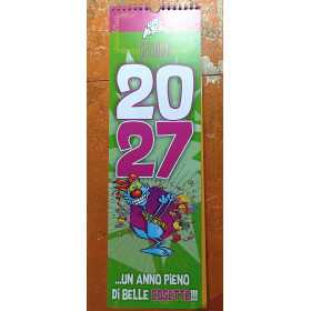 CALENDARIO 2027 LUPO ALBERTO verticale cm 45x14