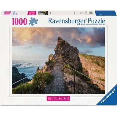 PUZZLE 1000 PEZZI ravensburger PATHWAY TO HEAVEN originale MADEIRA softclick