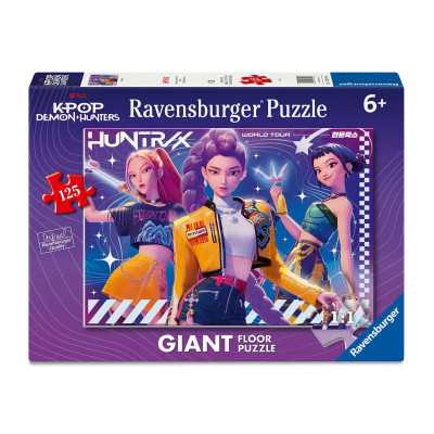 PUZZLE 125 PEZZI giganti K POP DEMON HUNTERS ravensburger GIANT età 6+