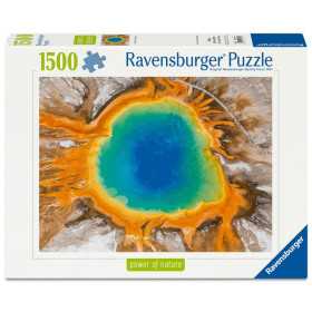 PUZZLE 1500 PEZZI ravensburger GRAND PRISMATIC SPRING softclick POWER OF NATURE