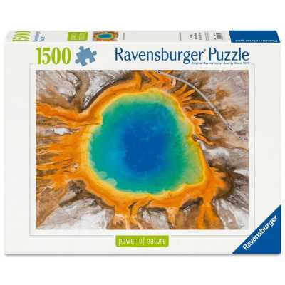 PUZZLE 1500 PEZZI ravensburger GRAND PRISMATIC SPRING softclick POWER OF NATURE
