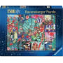 PUZZLE 1500 PEZZI ravensburger THE ELF FACTORY softclick NATALE