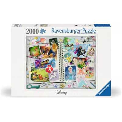 PUZZLE 2000 PEZZI ravensburger DISNEY softclick SCRAPBOOK
