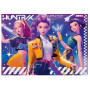 4 PUZZLE DA 100 PEZZI bumper puzzle pack K POP DEMON HUNTERS ravensburger età 6+