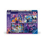 4 PUZZLE DA 100 PEZZI bumper puzzle pack K POP DEMON HUNTERS ravensburger età 6+