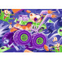 PUZZLE 2X24 ravensburger MONSTER TRUCKS set di 2 puzzle da 24 pezzi PAZZI MEZZI età 4+