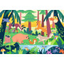 PUZZLE 2X12 ravensburger ANIMAL FRIENDS IN NATURE set di 2 puzzle da 12 pezzi ORIGINALE età 3+