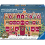 CALENDARIO DELL'AVVENTO 2026 ravensburger PUZZLE 24x56 PEZZI christmas at home NATALE età 12+