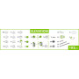 ELEVATION ravensburger ACTION SET set di costruzioni GRAVITRAX stem 102 PEZZI età 8+