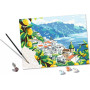 COSTIERA AMALFITANA quadro di paesaggio CREART kit artistico PREMIUM ravensburger