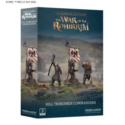 HILL TRIBESMEN COMMANDERS the lord of the rings THE WAR OF THE ROHIRRIM middle earth strategy battle game SIGNORE DEGLI ANELLI