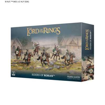 RIDERS OF ROHAN the lord of the rings MIDDLE EARTH strategy battle game IL SIGNORE DEGLI ANELLI età 12+