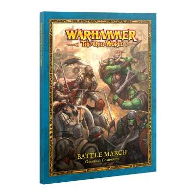 BATTLE MARCH general's companion WARHAMMER the old world IN INGLESE età 12+