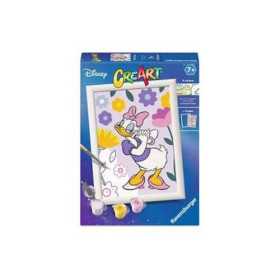 CREART kit artistico PAPERINA ravensburger 9 COLORI con cornice QUADRO età 7+