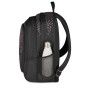 ZAINO TECH seven GLITZYCUTE con strass NERO E ROSA backpack SCUOLA E TEMPO LIBERO