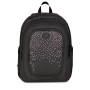 ZAINO TECH seven GLITZYCUTE con strass NERO E ROSA backpack SCUOLA E TEMPO LIBERO