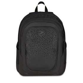 ZAINO TECH seven GLITZYCUTE con strass NERO backpack SCUOLA E TEMPO LIBERO